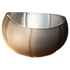 21st Century Federico Peri Linae Medium Vase Murano Glass Rosé Color