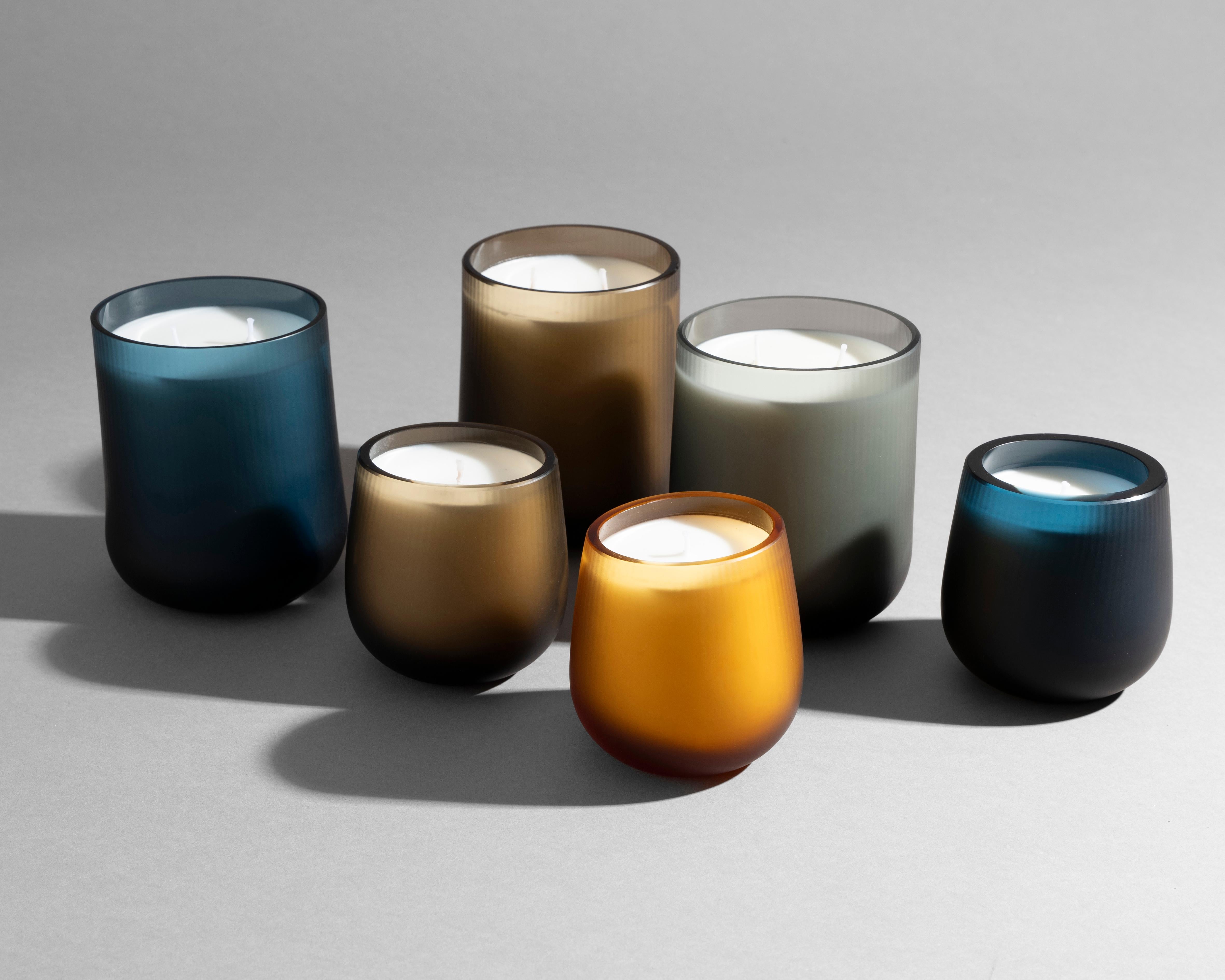 21. Jahrhundert Federico Peri Stilla Cerae Kleiner Kaffee Braun Muranoglas im Angebot 5