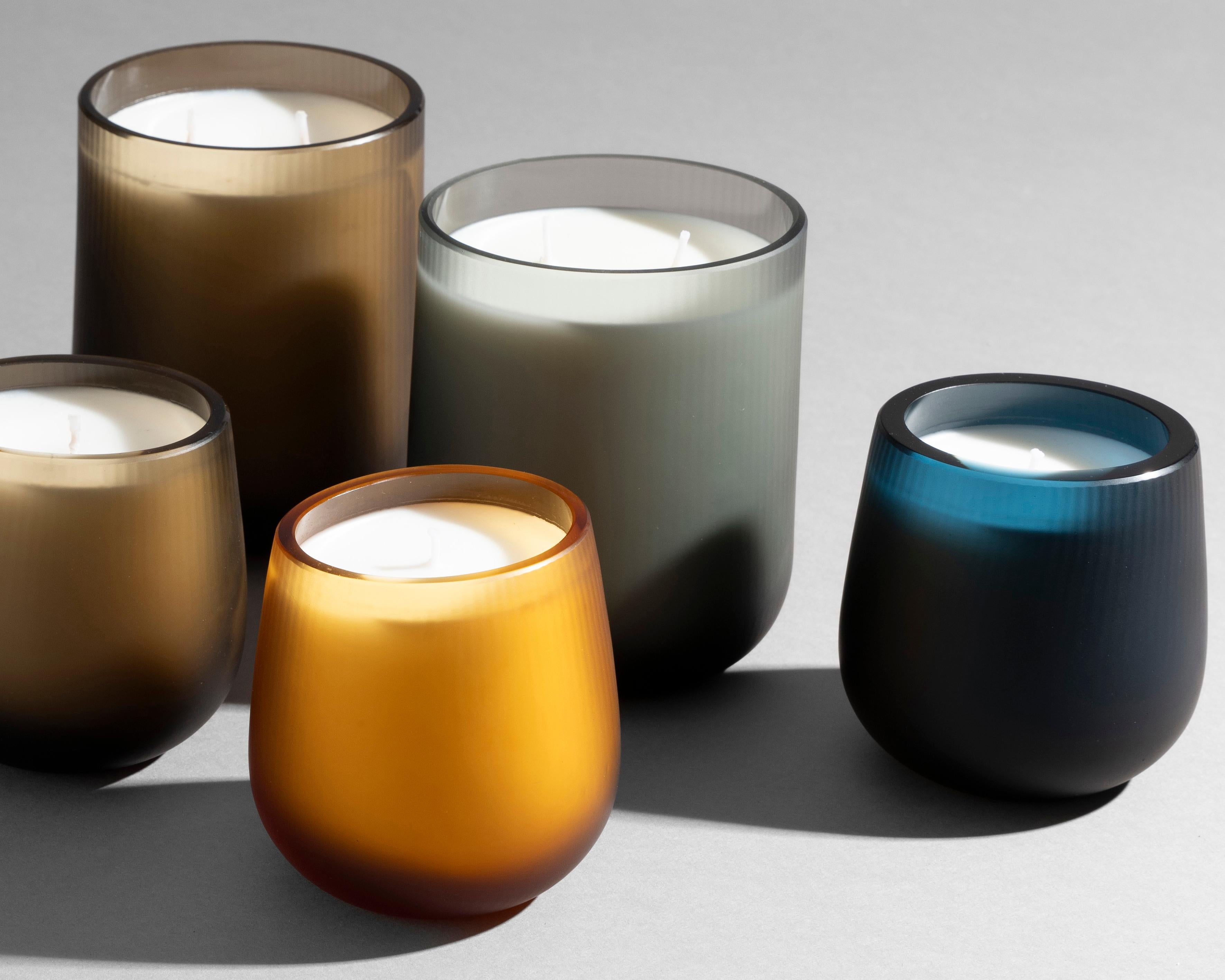 21. Jahrhundert Federico Peri Stilla Cerae Kleiner Kaffee Braun Muranoglas im Angebot 6