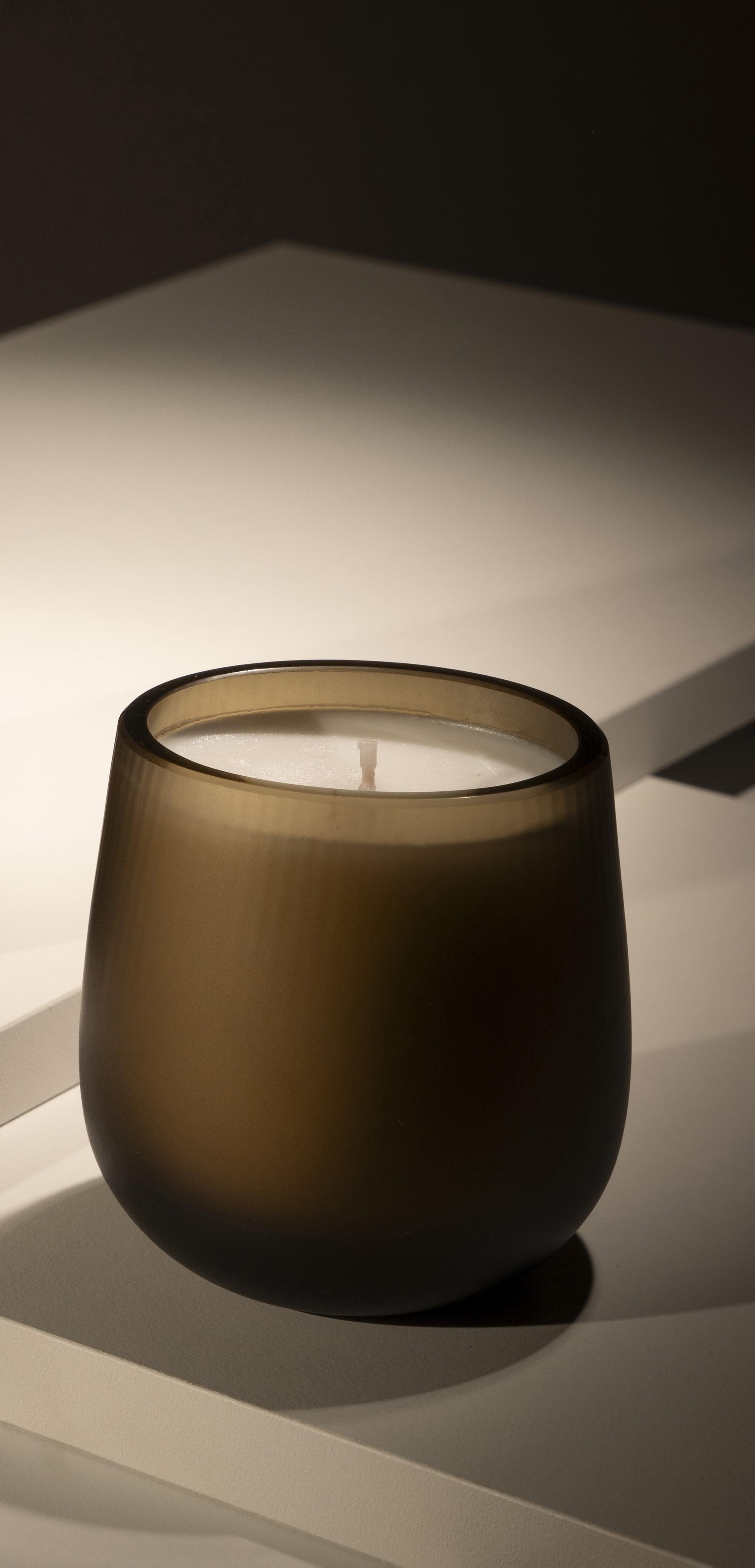 21. Jahrhundert Federico Peri Stilla Cerae Kleiner Kaffee Braun Muranoglas (Moderne) im Angebot