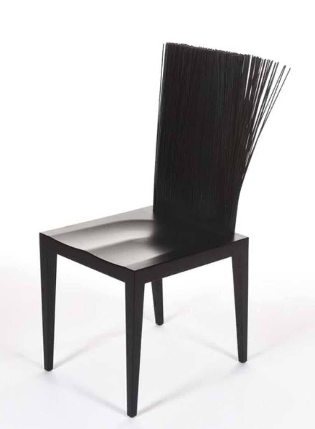 Schwarzer Jenette-Stuhl von Fernando & Humberto Campana aus dem 21. Jahrhundert, Edra 2005 im Zustand „Gut“ im Angebot in Sofia, BG