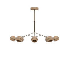 21st Century Fleming Suspension Lamp Made in Portugal by Wood Tailors