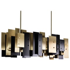 21st Century Fo Tan Suspension Lamp Brass by Creativemary