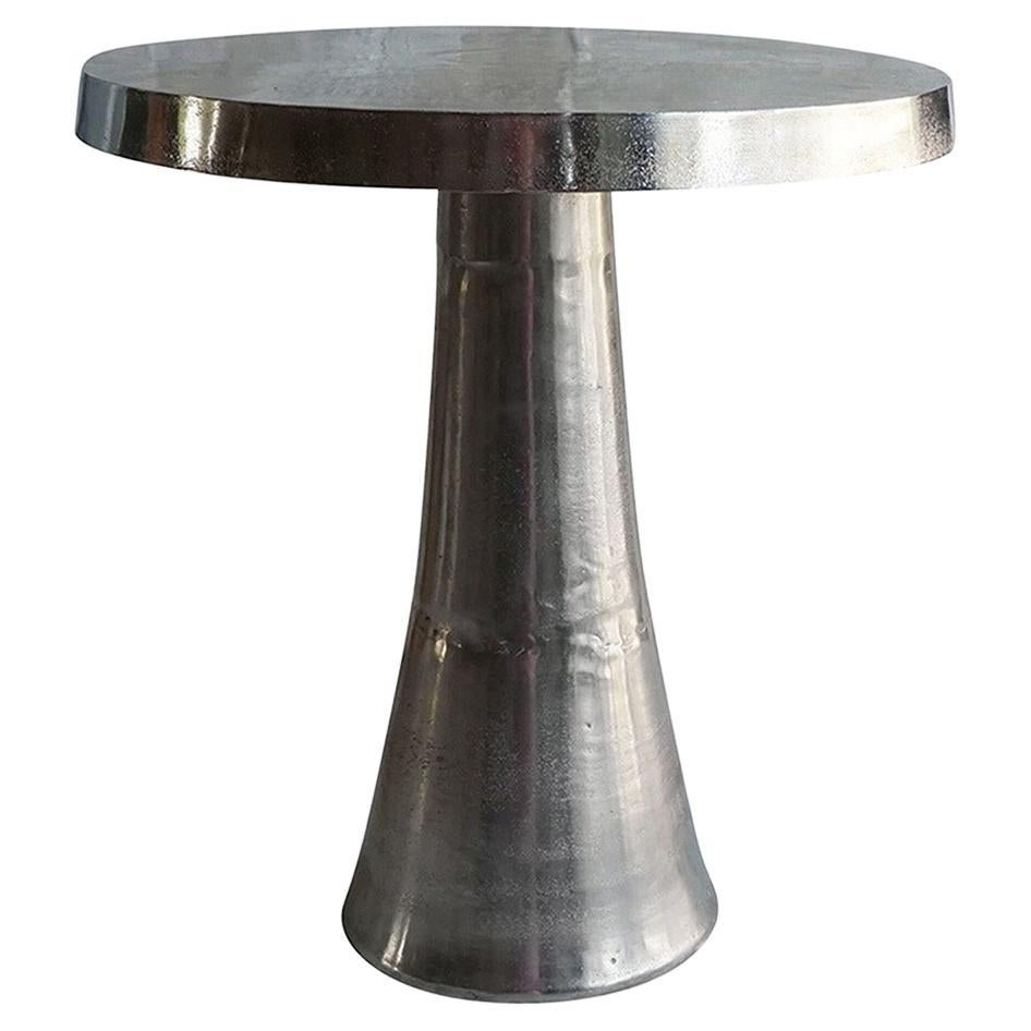 Table d'appoint Anna Nickel du 21e siècle - Petite table de canapé ronde