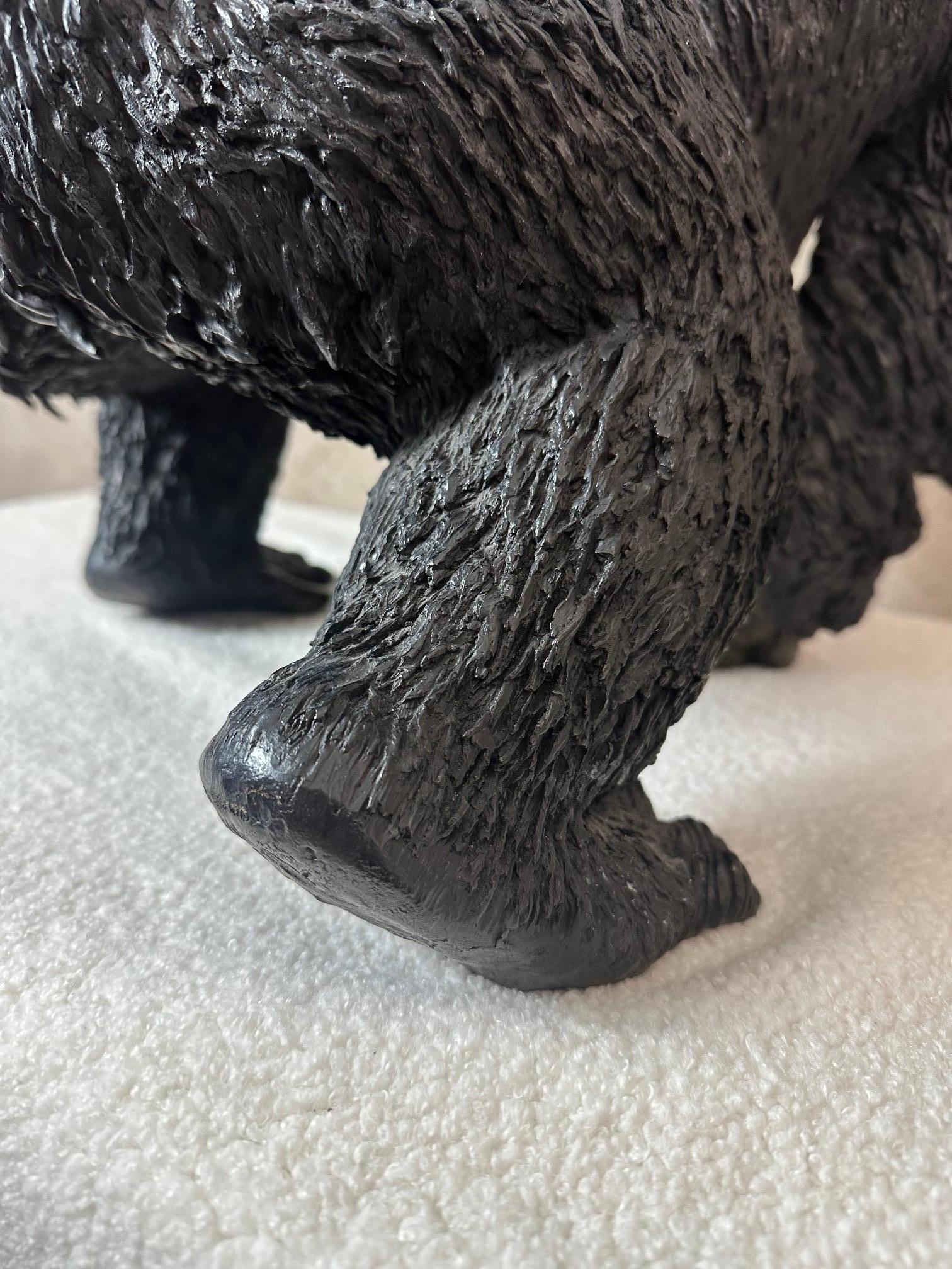 Scultura in bronzo di gorilla francese del XXI secolo di Bernard & Arnaud Bessoud in vendita 5