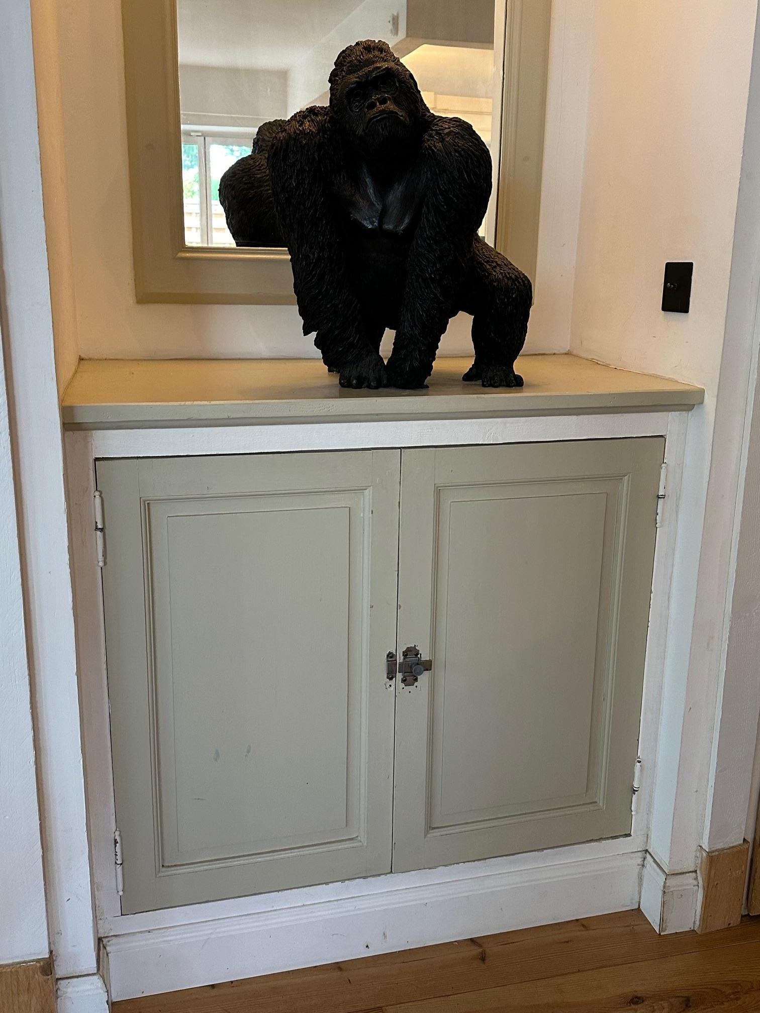 Scultura in bronzo di gorilla francese del XXI secolo di Bernard & Arnaud Bessoud in vendita 9