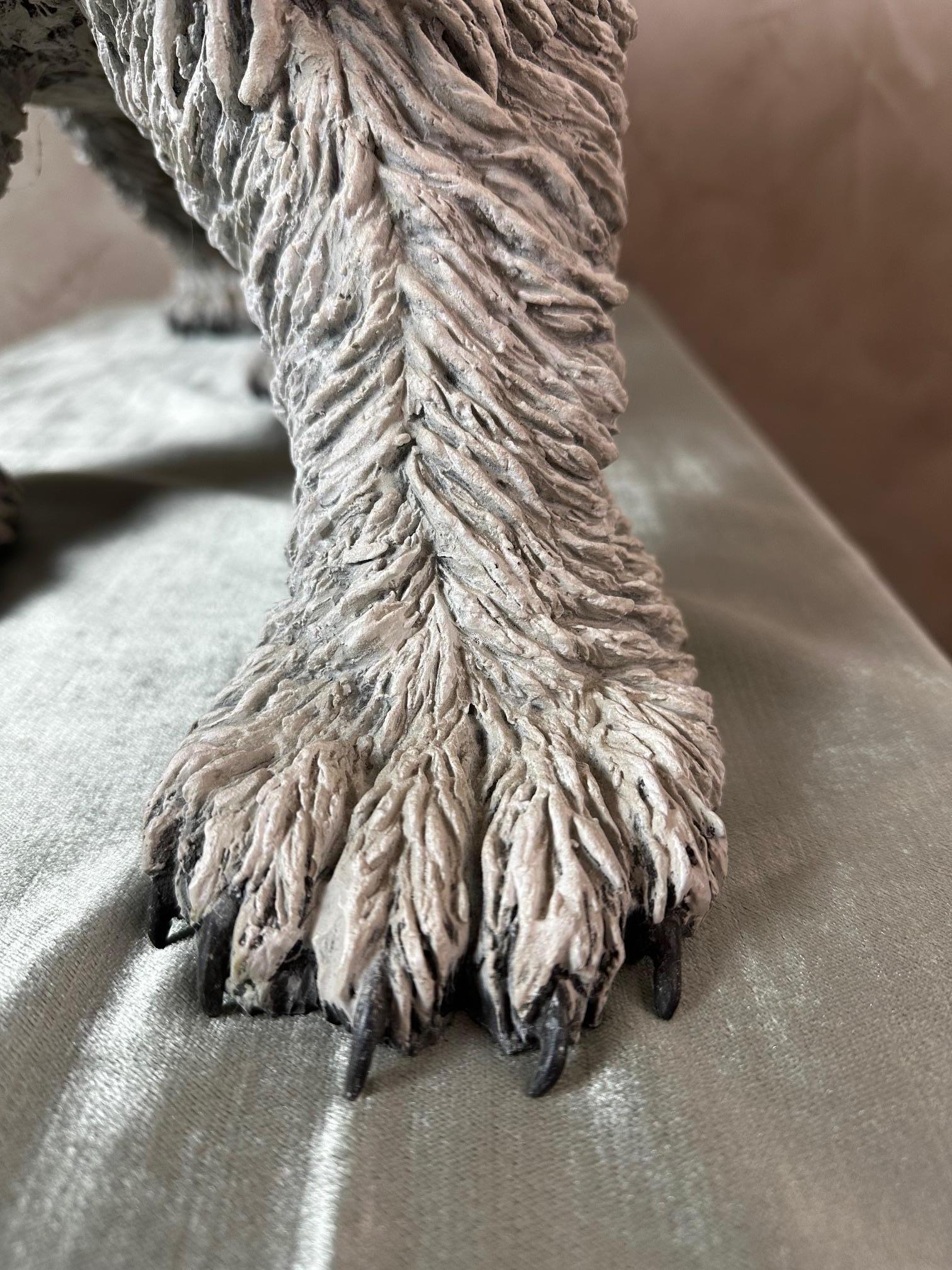 Scultura in bronzo di orso polare francese del XXI secolo di Bernard & Arnaud Bessoud in vendita 5