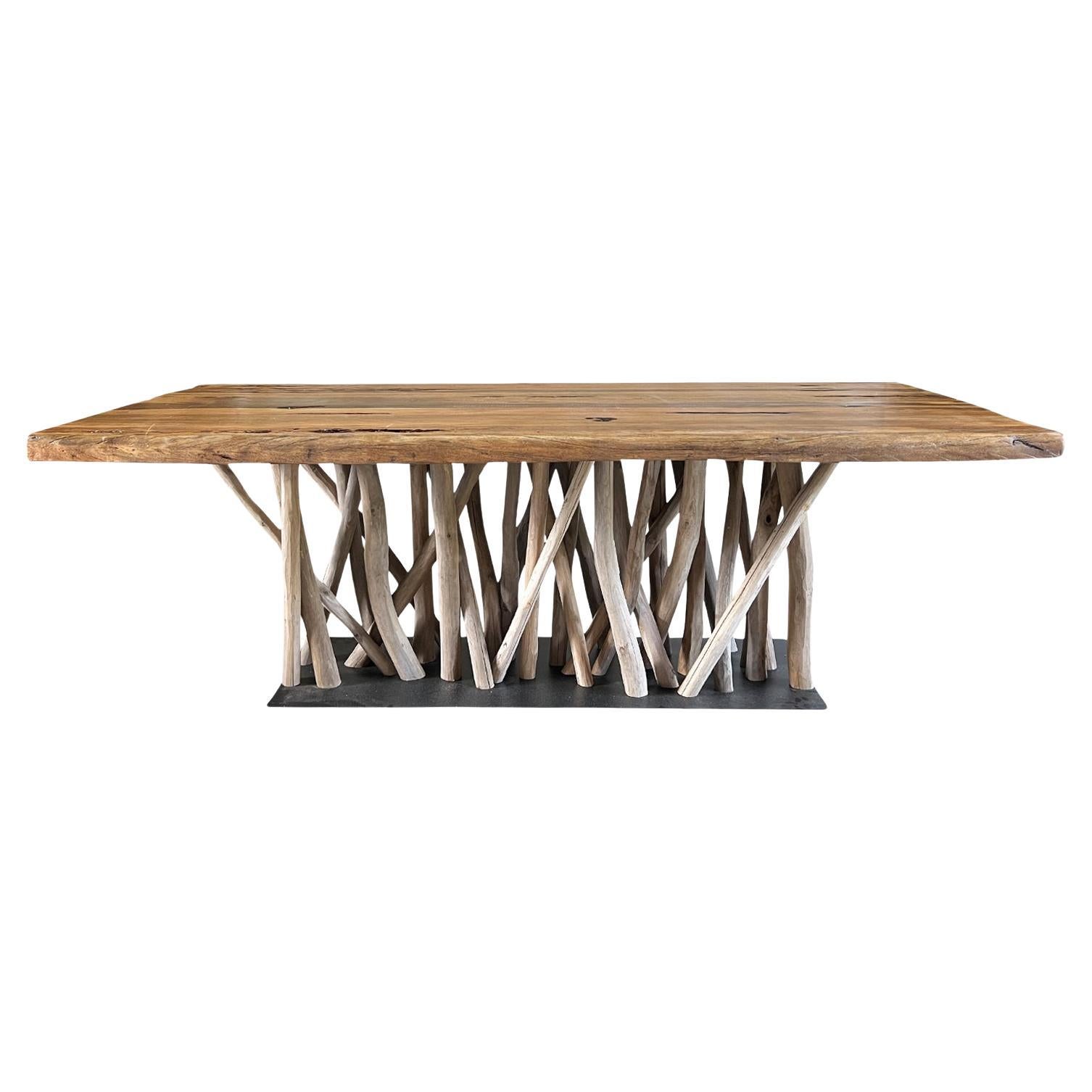 21st Century French Dameba Dining Room Table