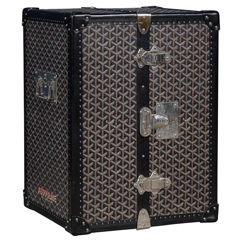21st Century French Extremely Rare "Assouline" Trunk By Goyard, Paris c.2005