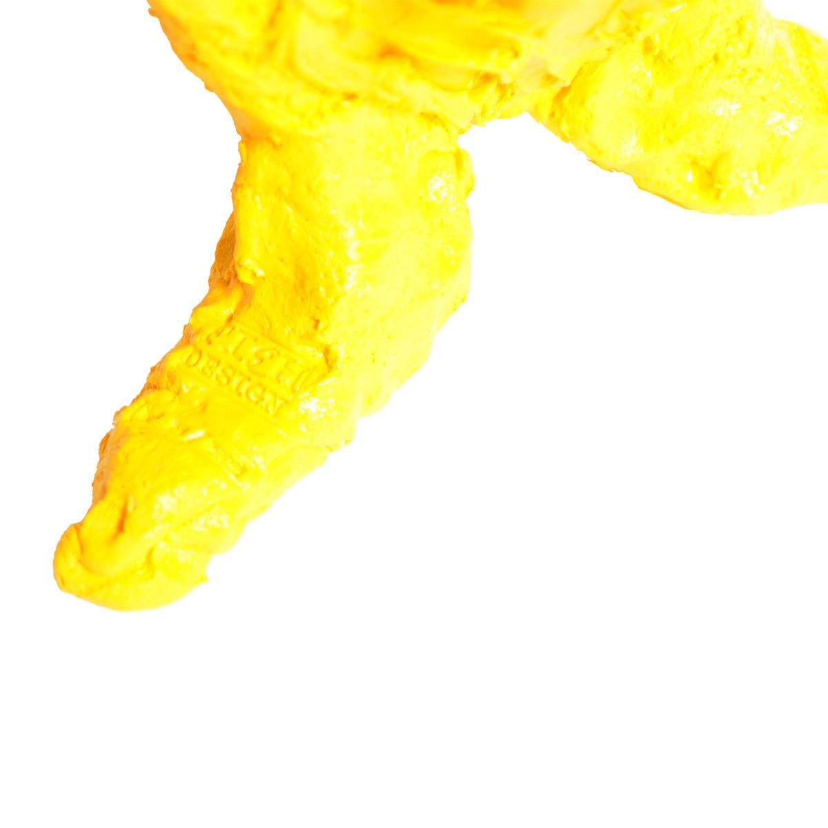 XXIe siècle et contemporain 21e siècle - Vase en résine jaune citron spécial de Gaetano Pesce en vente