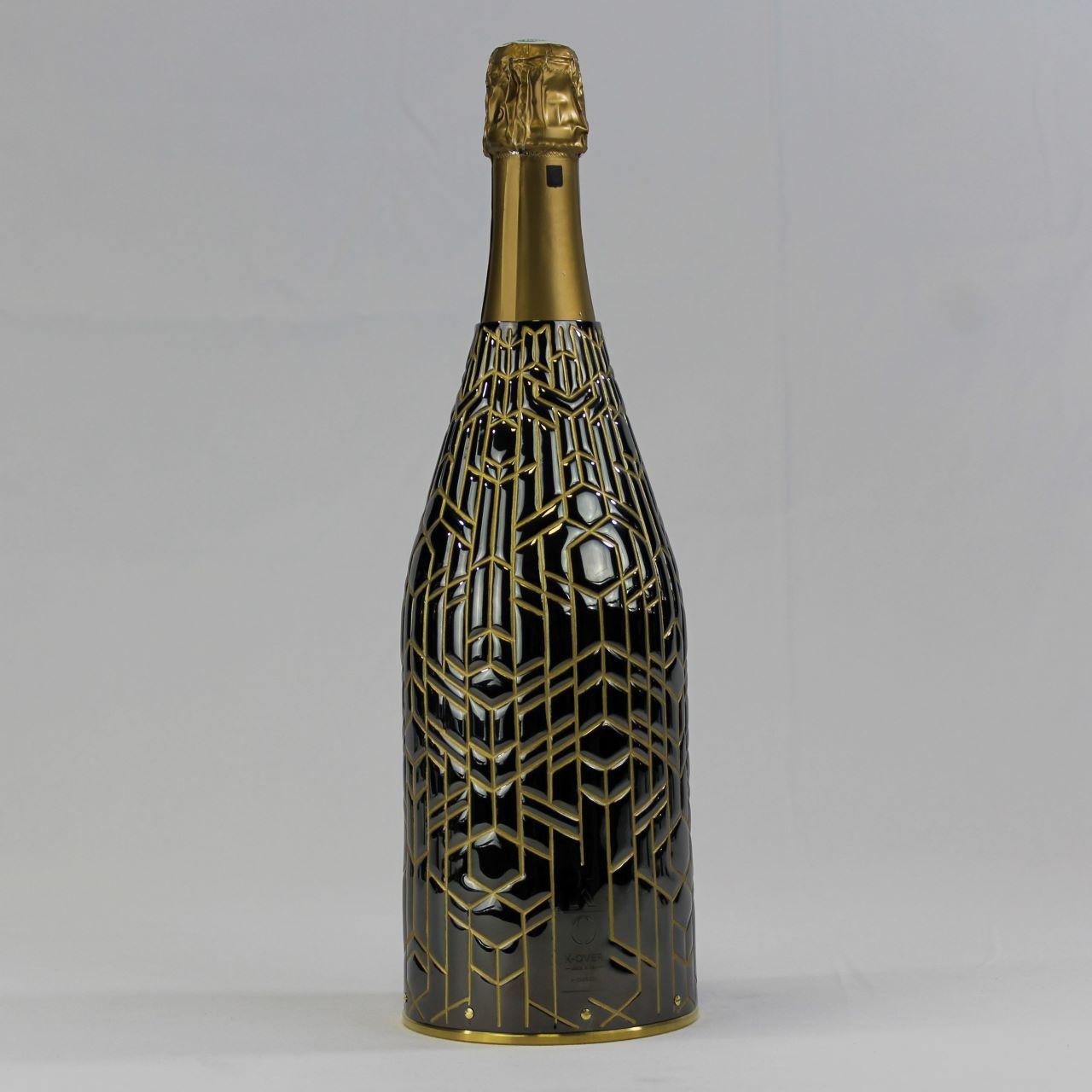 21st champagne bottle