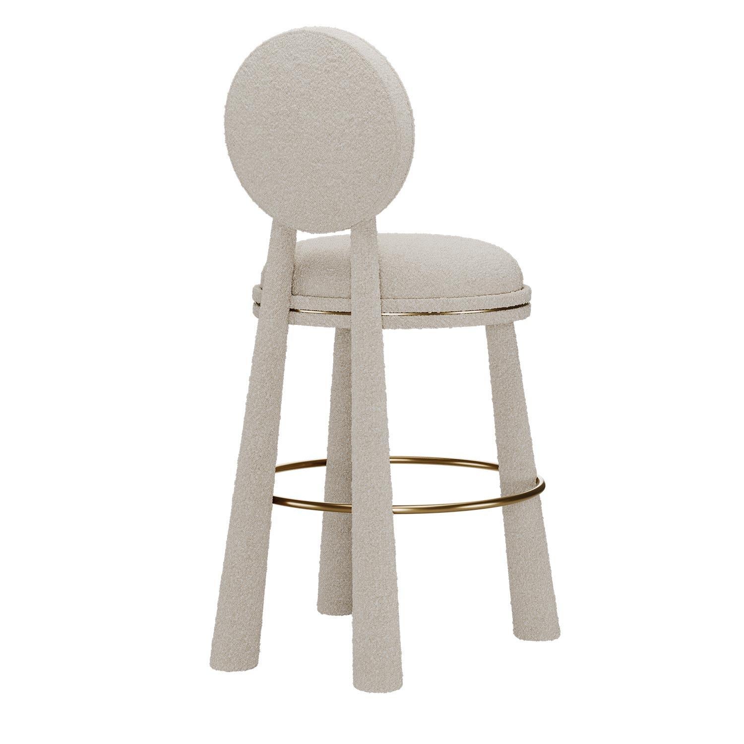 Portoghese Sgabello geometrico Mouline del XXI secolo di Atelier A in vendita