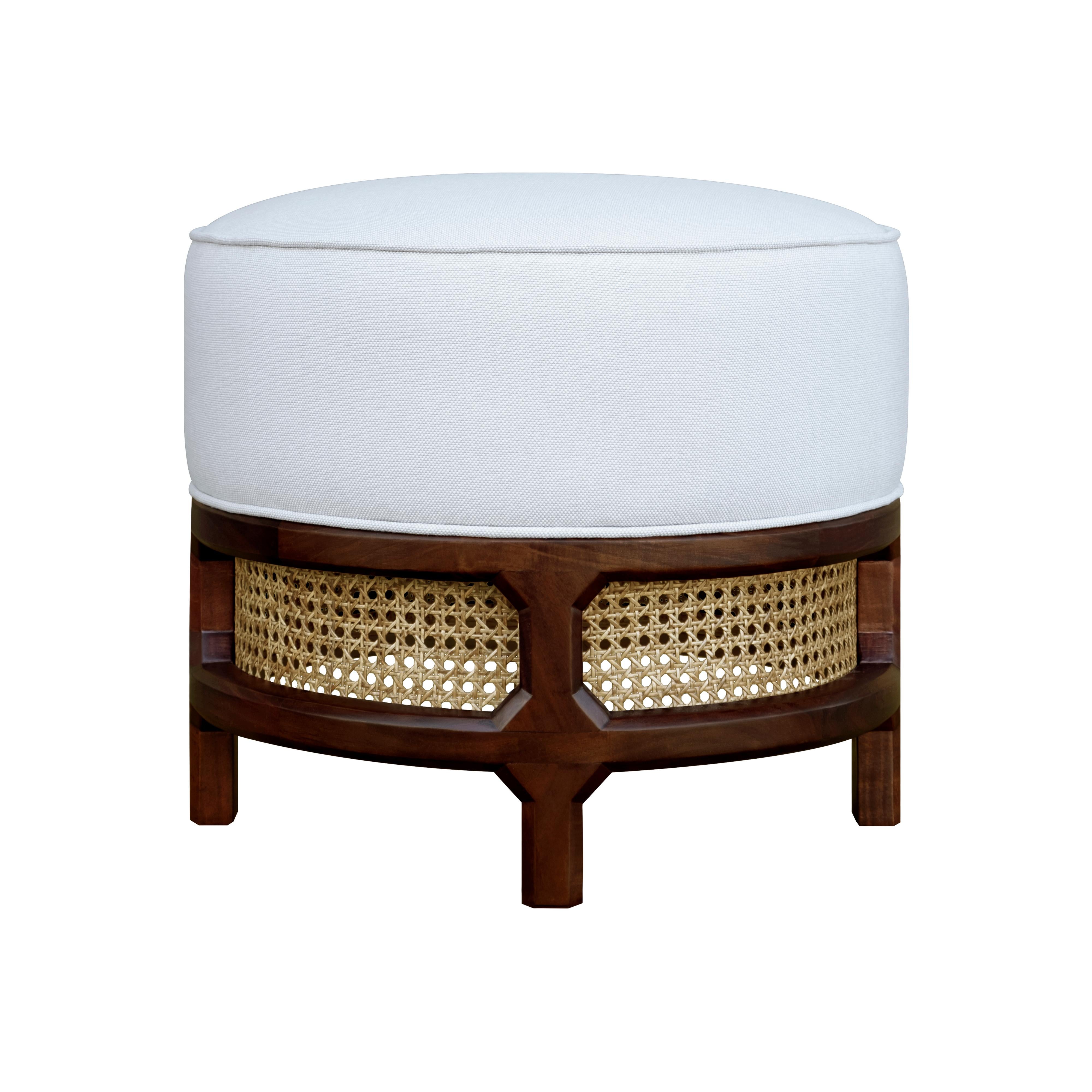 Portugais Tabouret George du 21e siècle, fabriqué à la main au Portugal par Wood Tailors en vente