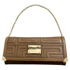 Gianni Versace Couture Mini Borsa a tracolla in pelle geometrica del XXI secolo