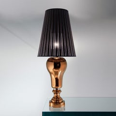 21st Century Ginger and Fred Copper Ceramic Table Lamp by Patrizia Garganti