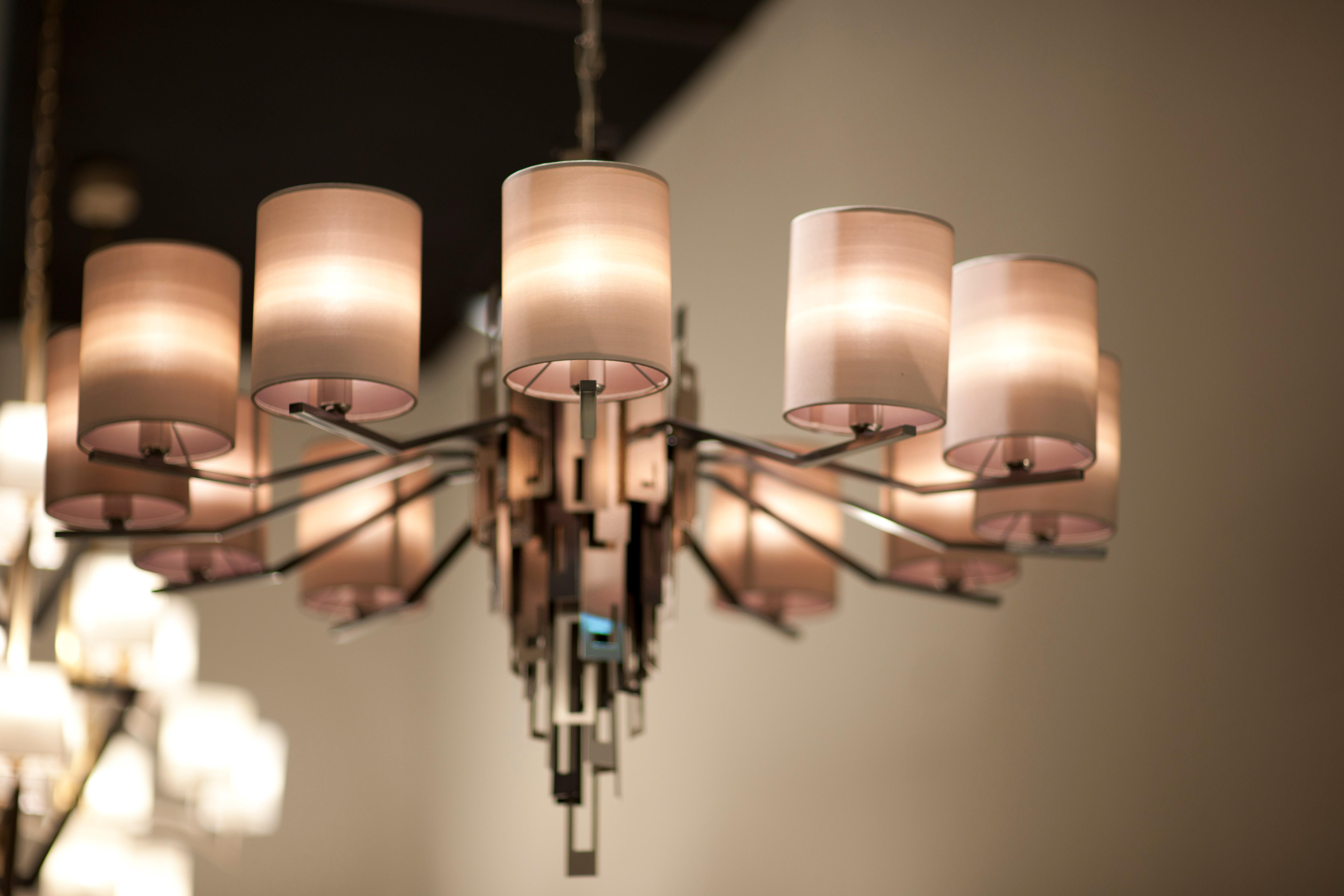 GLAM Chandelier 711-NN-33 by OFFICINA LUCE In New Condition For Sale In Prato, IT