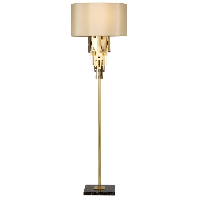 GLAM Floor Lamp 741BB11 by OFFICINA LUCE For Sale at 1stDibs glam
