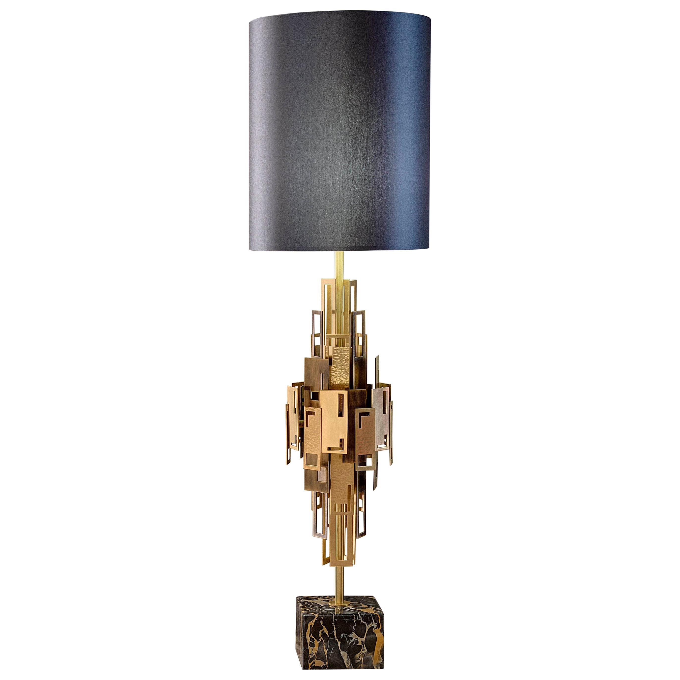 GLAM Table Lamp 731-BB-42 by OFFICINA LUCE For Sale