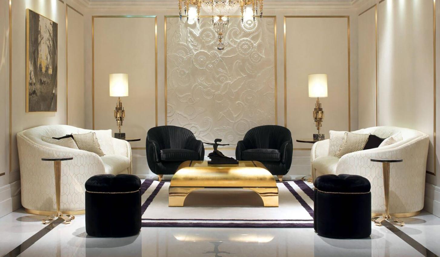 Glam collection, a play of precious hammered and smooth thin sheets in tone-on-tone warm gold or cold nickel play of finishes to characterize its main structure.

Brass structure in natural and burnished and brushed brass finishes on plain and