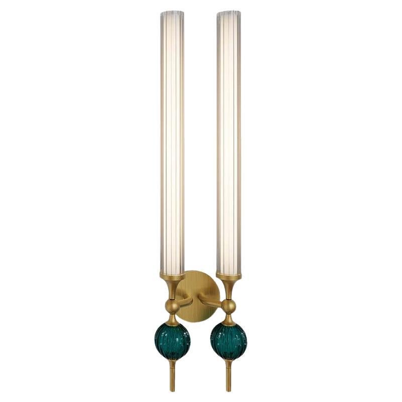 21st-Century, glass and crystal applique