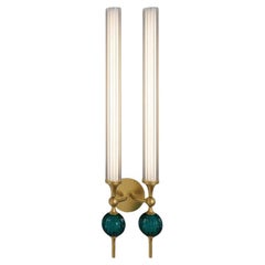 21st-Century, glass and crystal applique