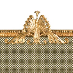 21st Century Golden Bronze Fireguard