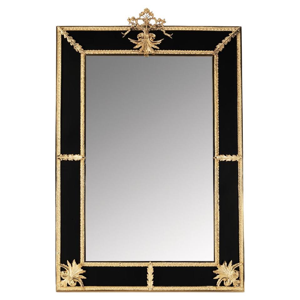 21st Century Golden Bronze Wall Mirror 