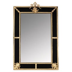 21st Century Golden Bronze Wall Mirror 