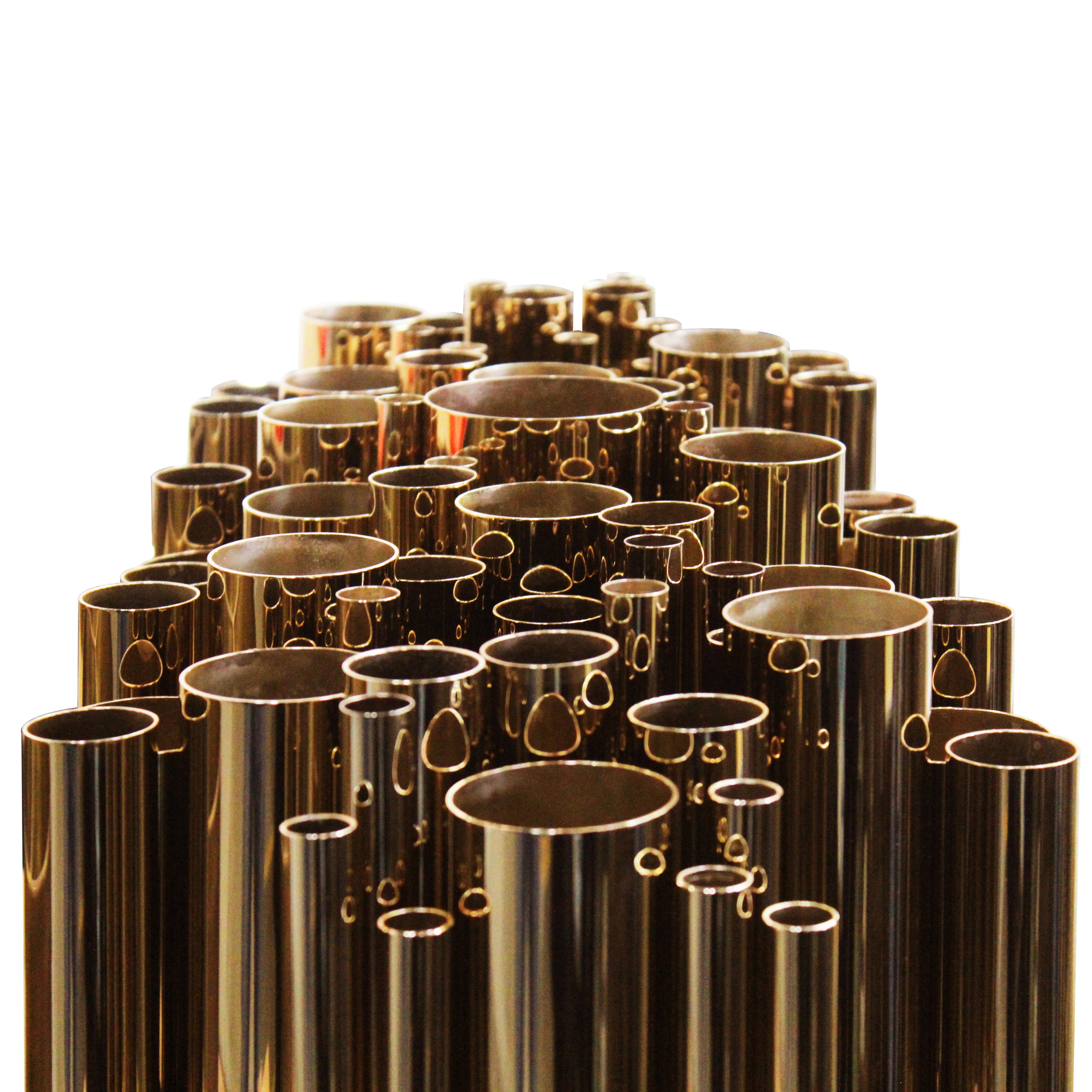 21st Century Granville Suspension Lamp Brass by Creativemary For Sale 2