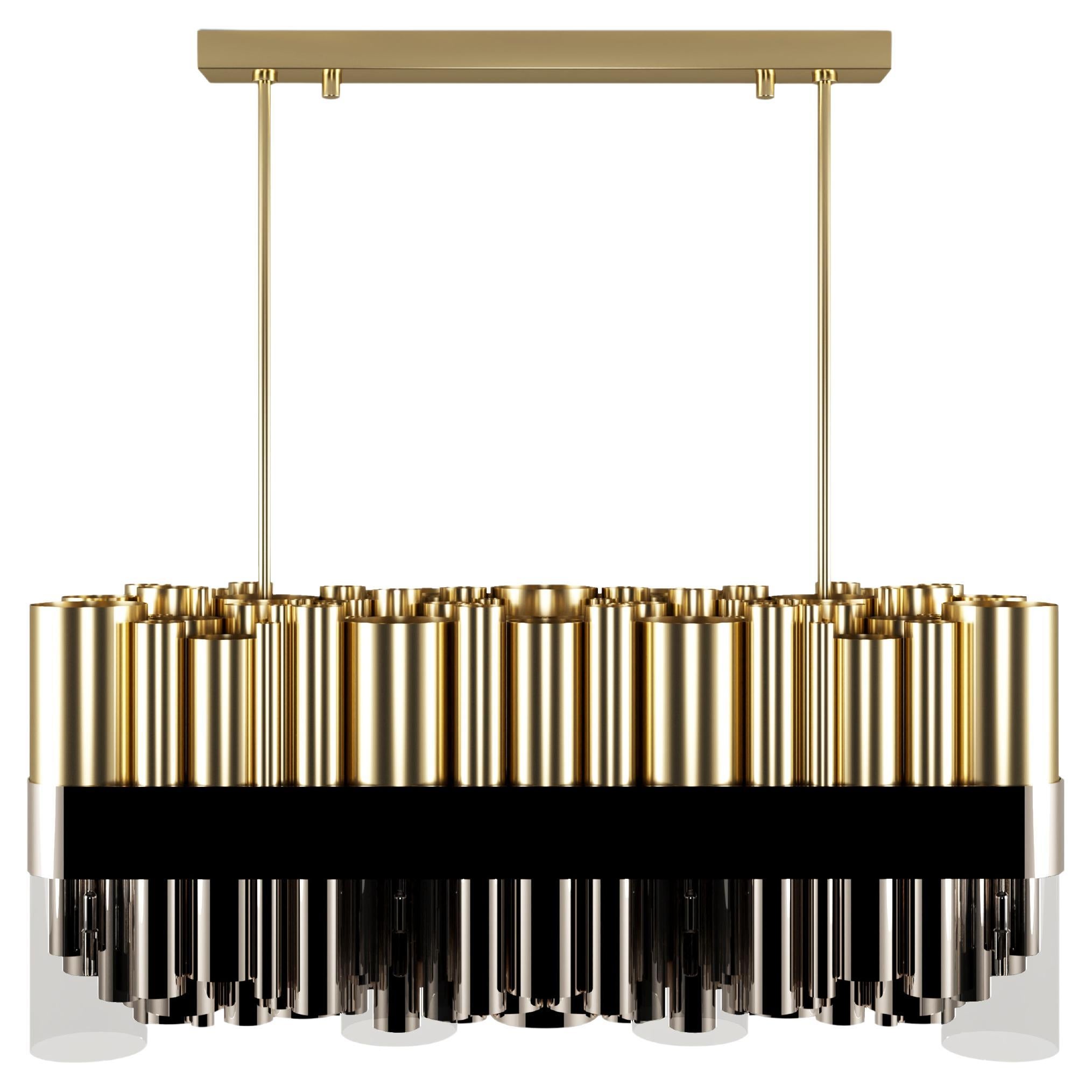 21st Century Granville Suspension Lamp Brass by Creativemary