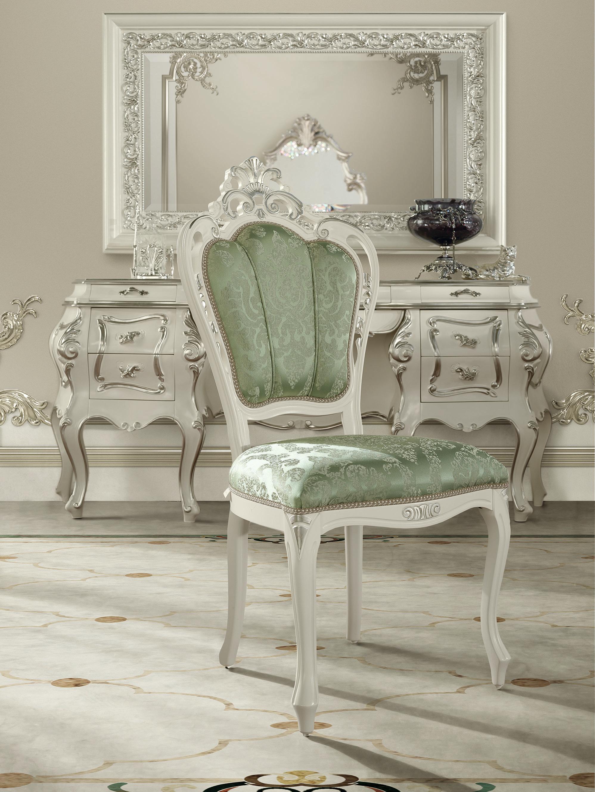 Contemporary 21st Century Green and White Deluxe Chair by Modenese Gastone For Sale