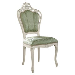 21st Century Green and White Deluxe Chair by Modenese Gastone