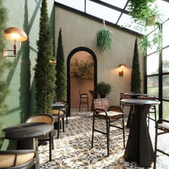 21st Century Grenfell Bar Table Marble Wood Handmade in Portugal by Wood Tailors