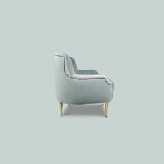 Sillón Greta Siglo XXI Terciopelo de algodón Made in Portugal by Ottiu