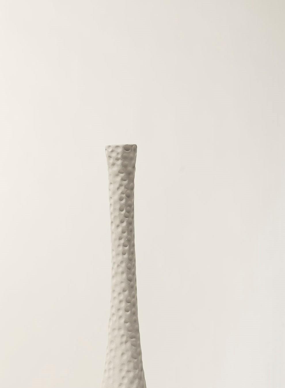 Chandelier gris mat du 21e siècle par Ceramica Gatti, designer A. Anastasio Neuf - En vente à Faenza, IT