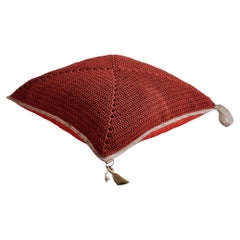 21st Century Hamra Outdoor Indoor Handmade Square Floor Cushion