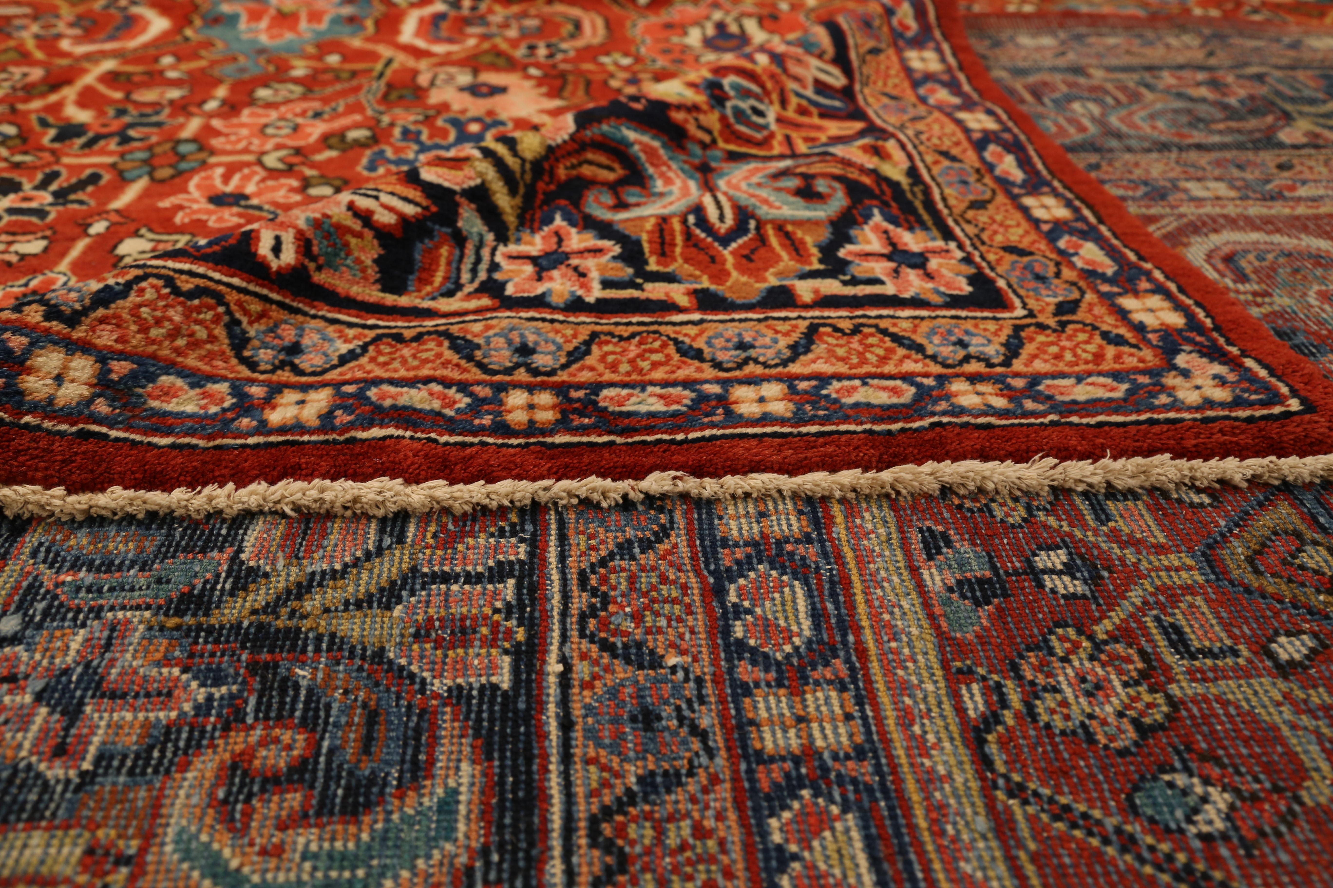 Hand-Woven 21st Century Hand-Knotted Persian Sultanabad Rug  For Sale