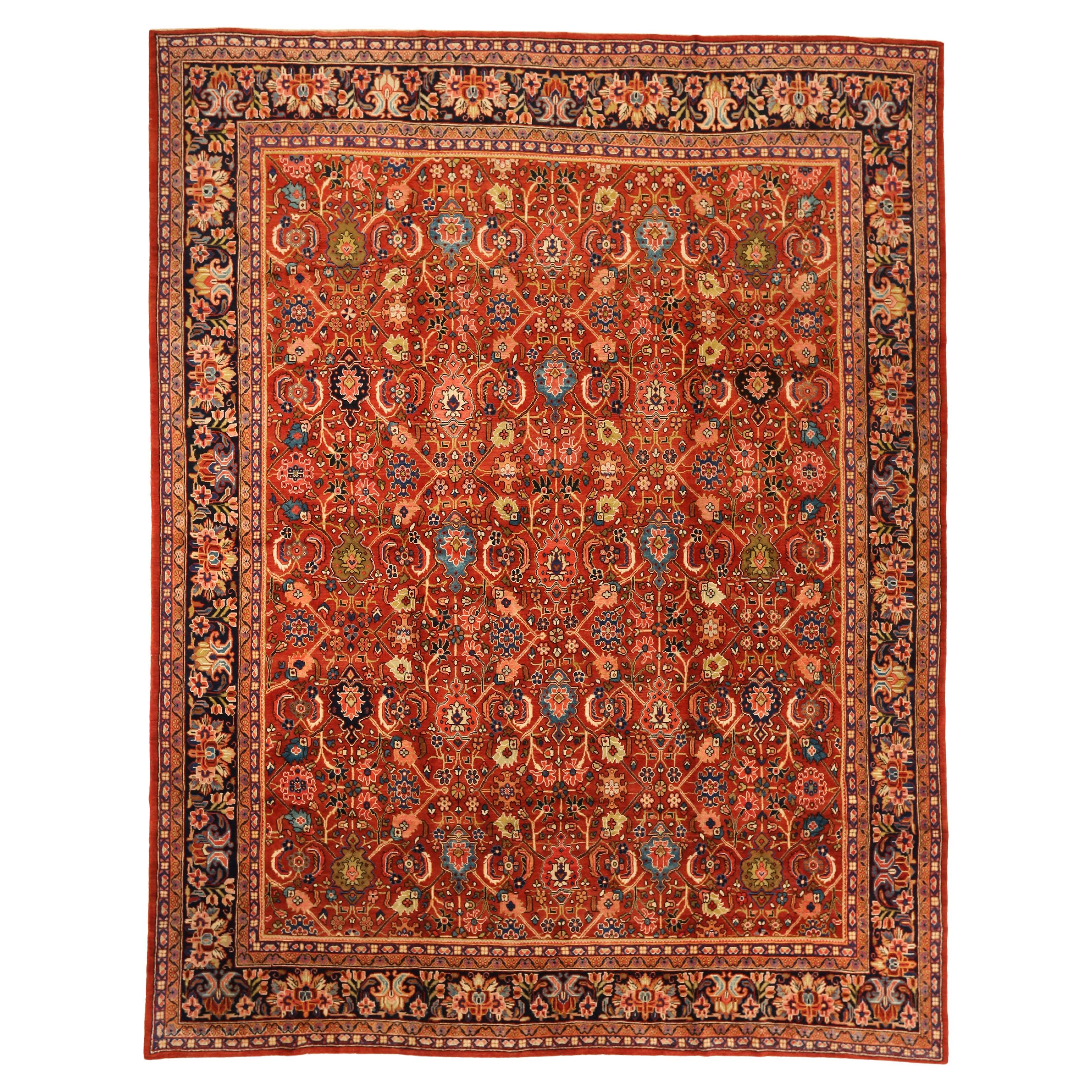 21st Century Hand-Knotted Persian Sultanabad Rug  For Sale