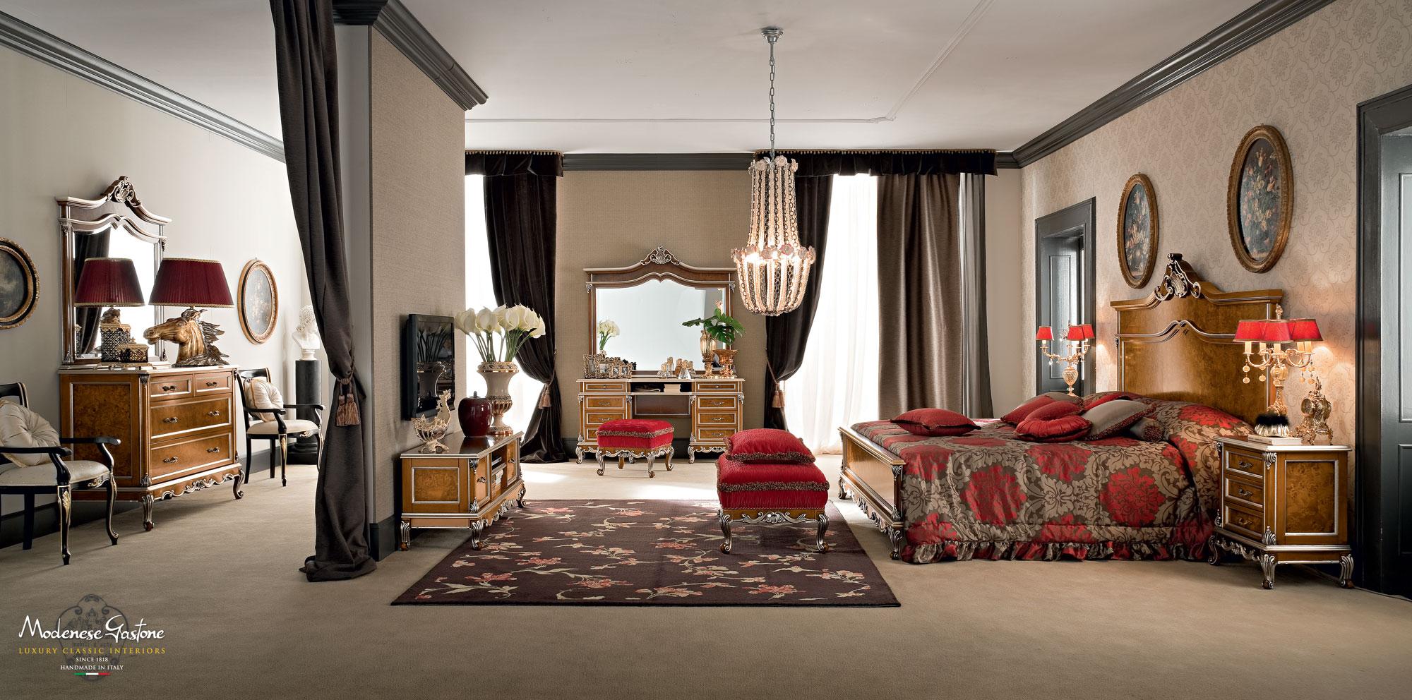 Handgeschnitztes Radica-Doppelbett des 21. Jahrhunderts von Modenese Gastone Interiors (Italienisch) im Angebot