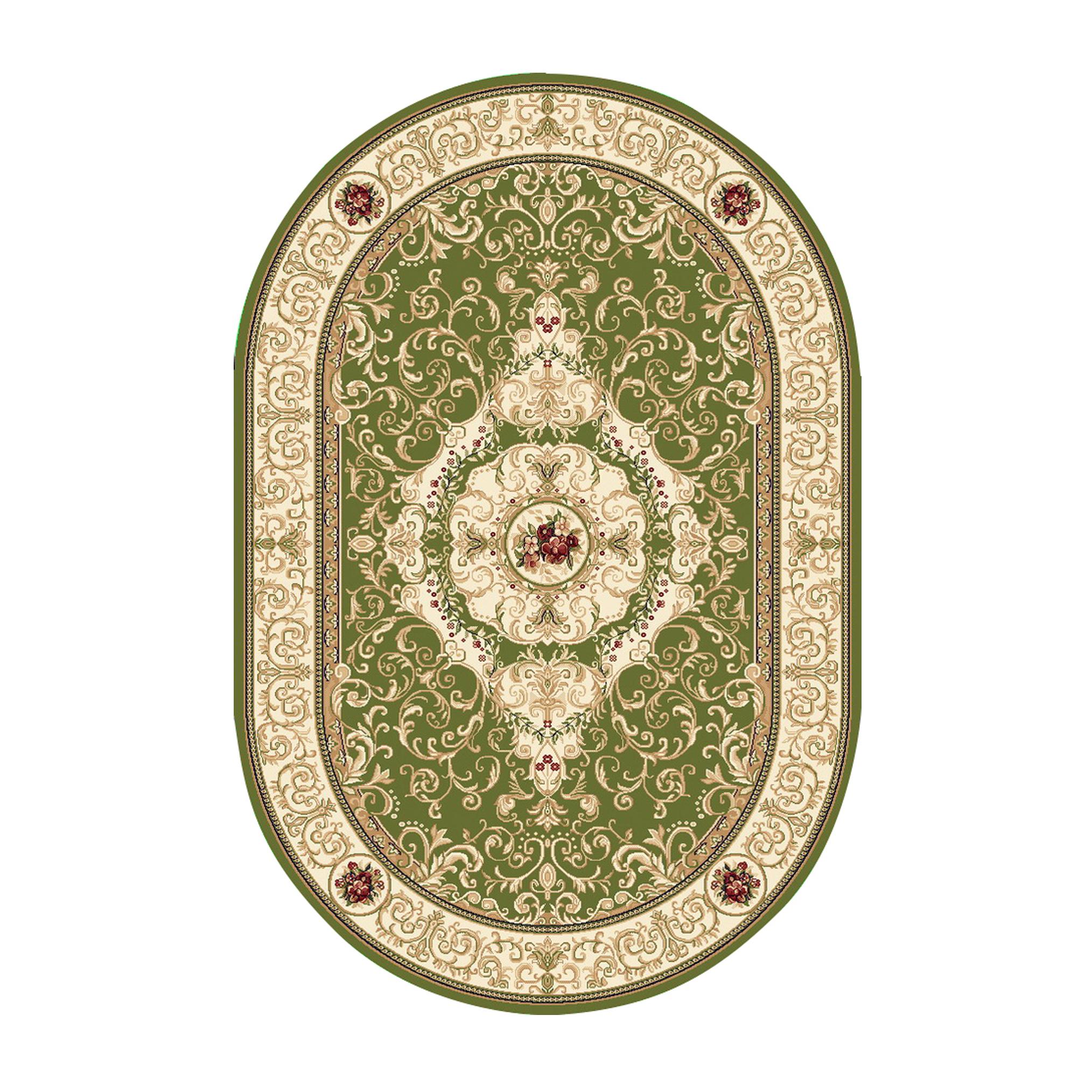 Tapis en soie de bambou ovale noué à la main du 21e siècle par Modenese Interiors, Scarlet en vente 1