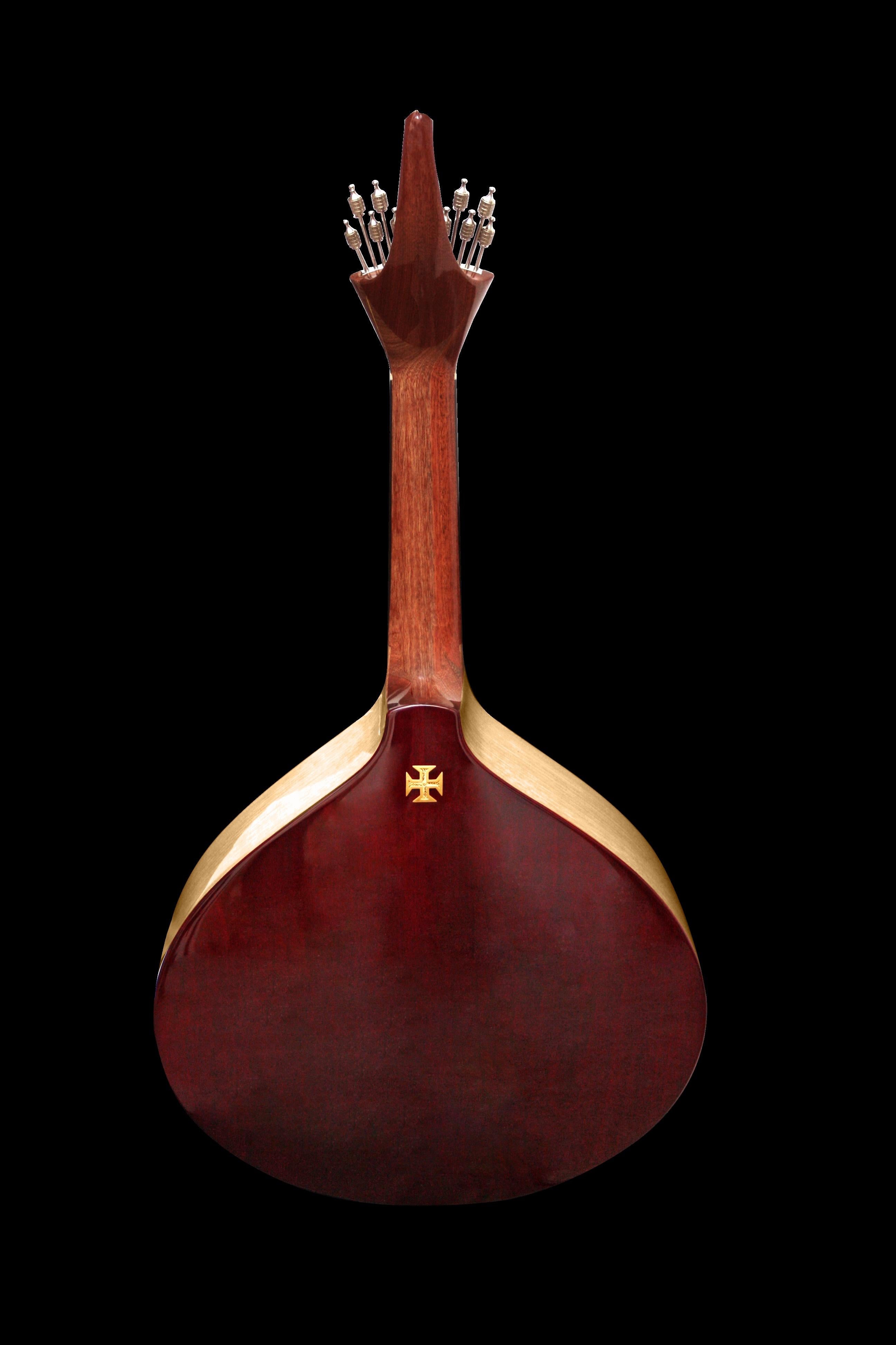 Contemporary 21st Century Handmade and Painted Adamastor Portuguese Guitar
