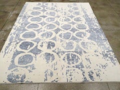 21st Century Handmade Turkish Contemporary Room Size Carpet by Galerie Shabab