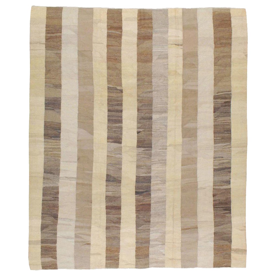 Tapis Kilim turc à tissage plat fait à la main du 21e siècle, taille de pièce