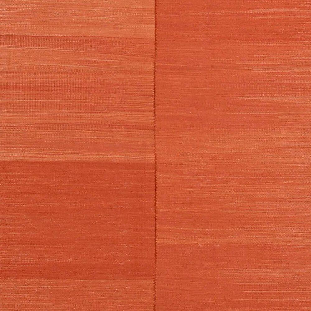 Asian 21st Century Handwoven Rusty Red Mazandaran Kilim Carpet For Sale