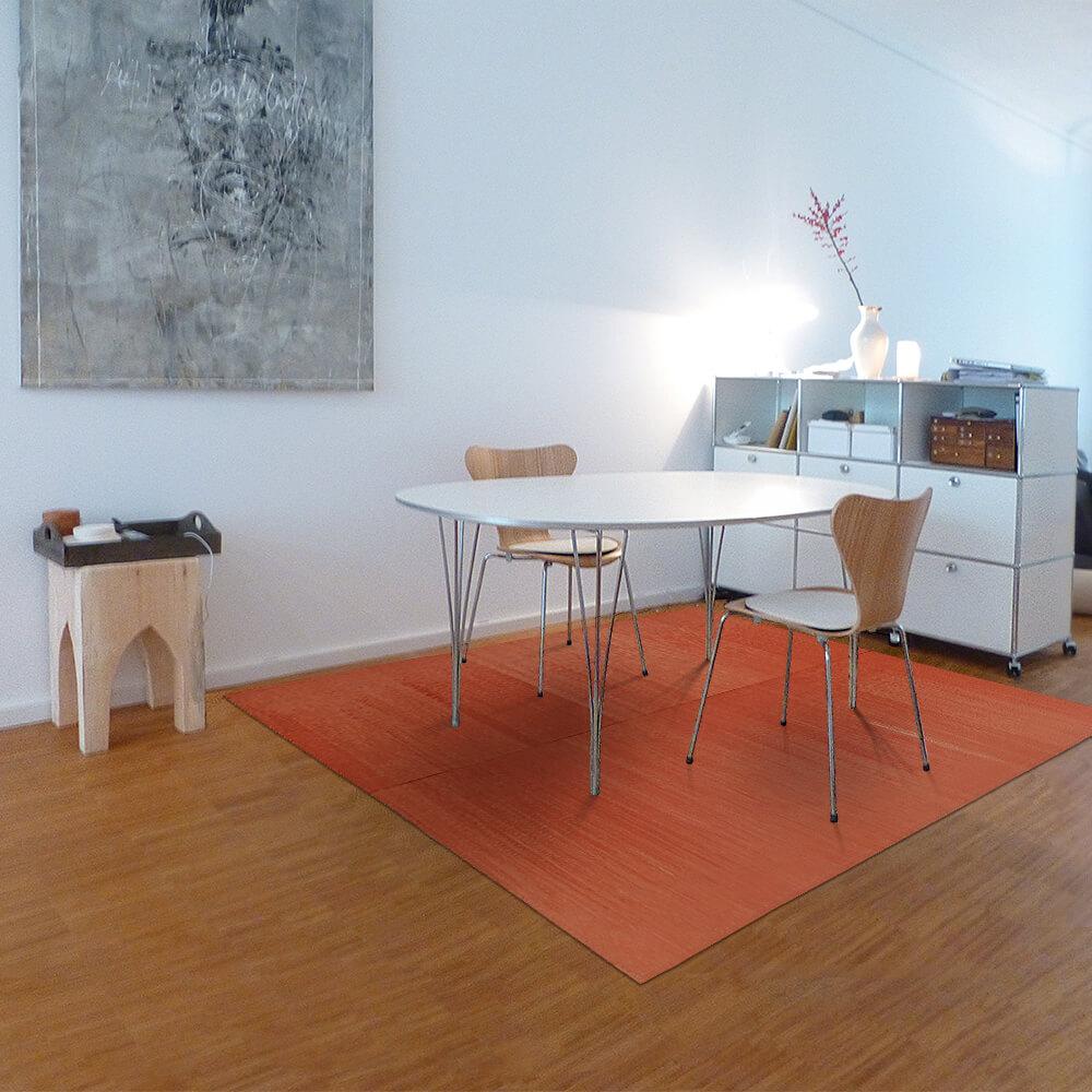 21st Century Handwoven Rusty Red Mazandaran Kilim Carpet In Excellent Condition For Sale In Berlin, DE