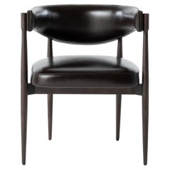 21st Century Harlem Chair in Leather by Gianfranco Ferré Home