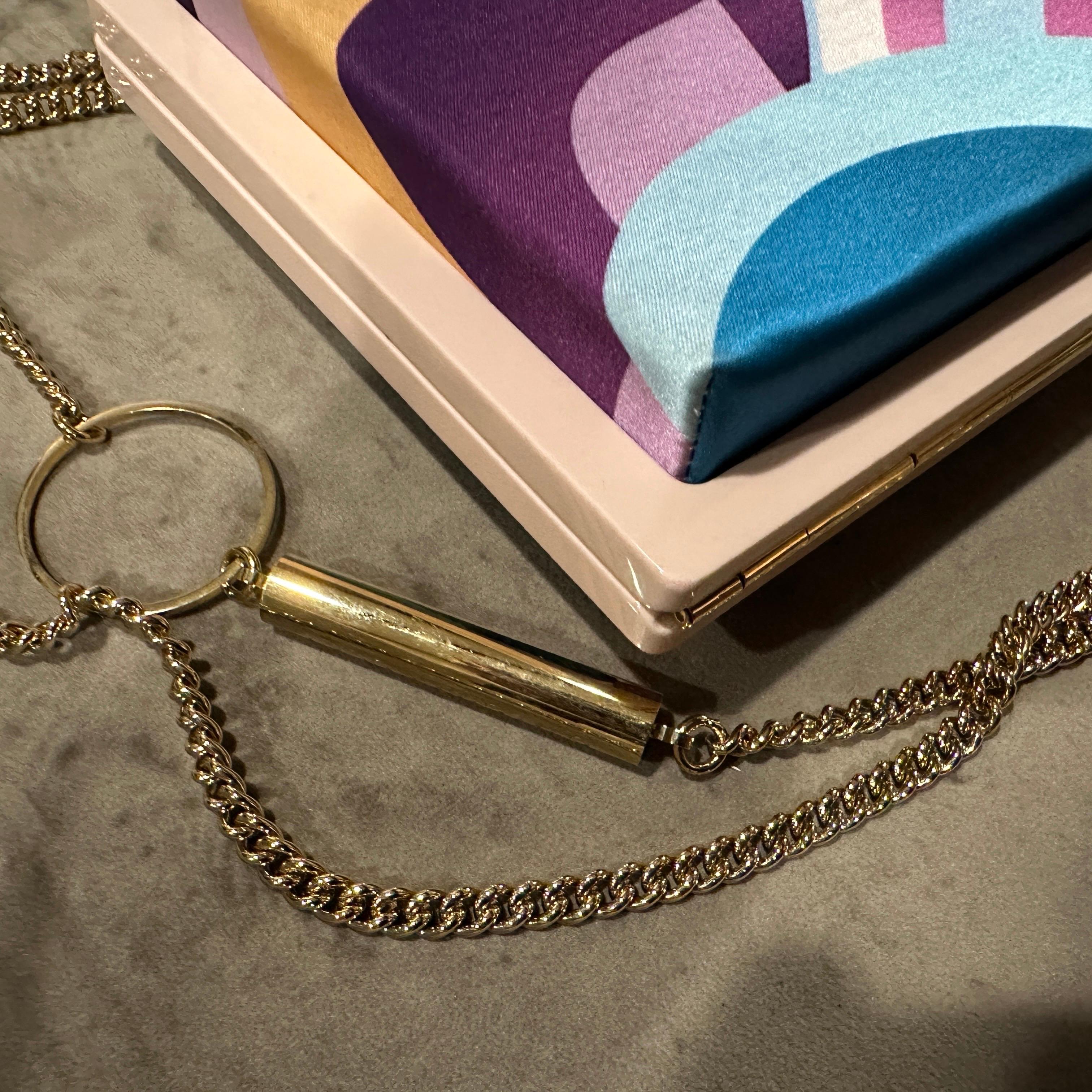 21st Century Haute Couture Silk Crossbody Bag by Emilio Pucci 14