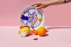 21st Century Healer Tray Handmade and Hand Glazed in Italy by Ilaria Bianchi