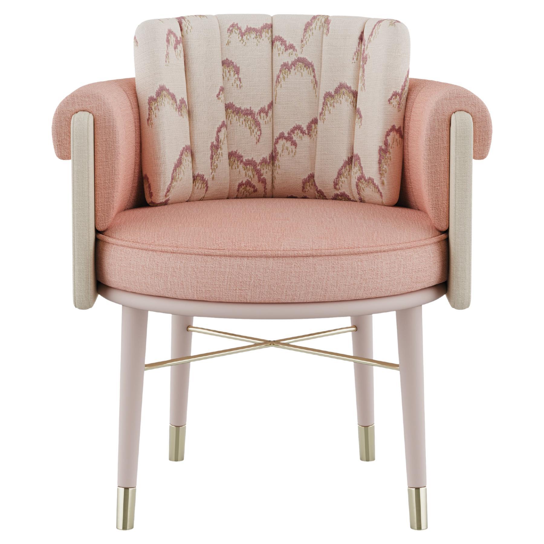 21st Century Helen Dining Chair Dedar Textiles Made in Portugal by Ottiu