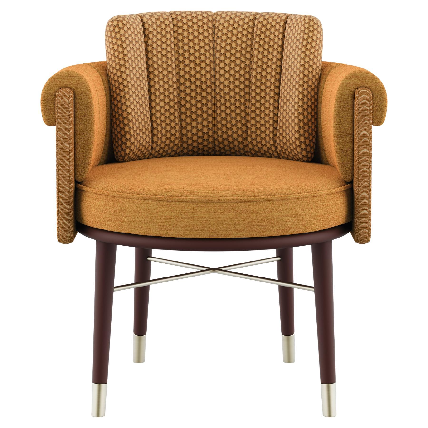 21st Century Helen Dining Chair Kirkby Textiles Made in Portugal by Ottiu